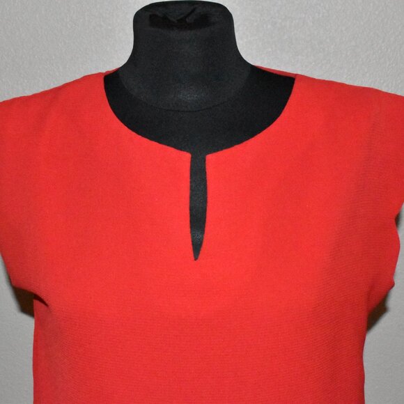 Very Nice Papermoon Mariko Scallop Sleeve Blouse Size M - Picture 4 of 6